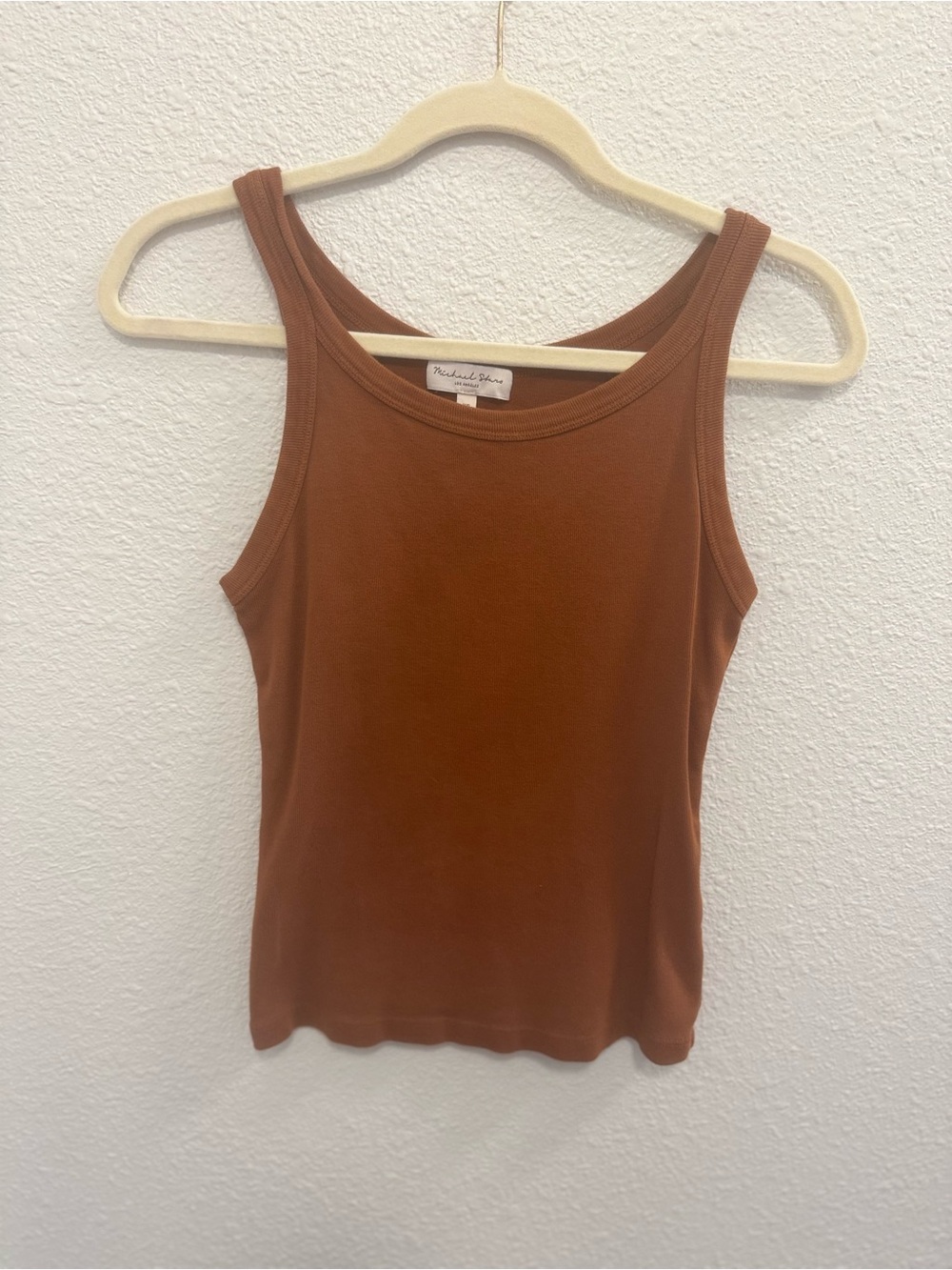 Micheal Stars Brown Tank
